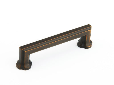 Schaub Empire 4" C-C Pull in Ancient Bronze