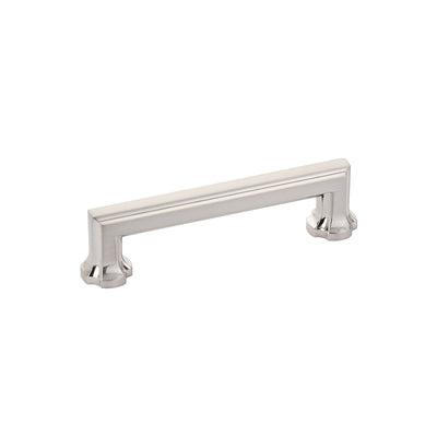 Schaub Empire 4" C-C Pull in Brushed Nickel