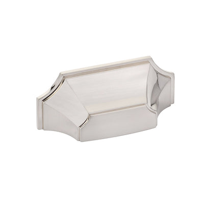 Schaub Empire 3" C-C Cup Pull in Brushed Nickel