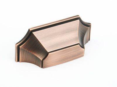Schaub Empire 3" C-C Cup Pull in Empire Bronze