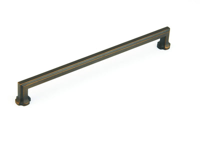 Schaub Empire Appliance Pulls 15" C-C Appliance Pull in Ancient Bronze