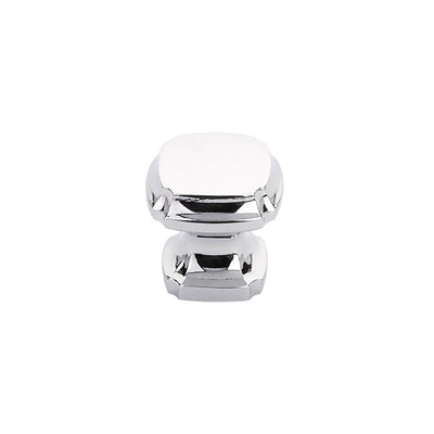 Schaub Empire 1-3/8" Square Knob in Polished Chrome