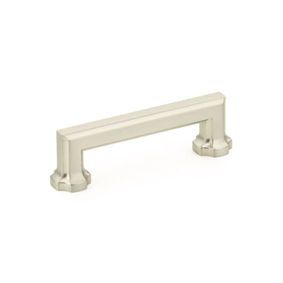 Schaub Empire 3-1/2" C-C Pull in Satin Nickel