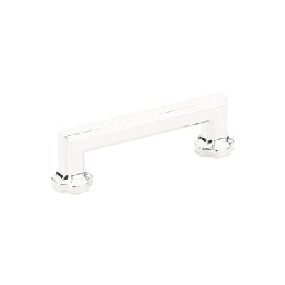 Schaub Empire 3-1/2" C-C Pull in Polished Chrome