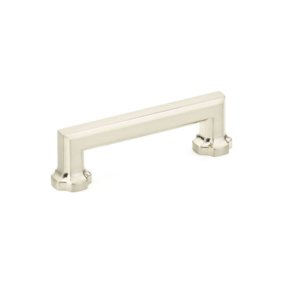 Schaub Empire 3-1/2" C-C Pull in Brushed Nickel