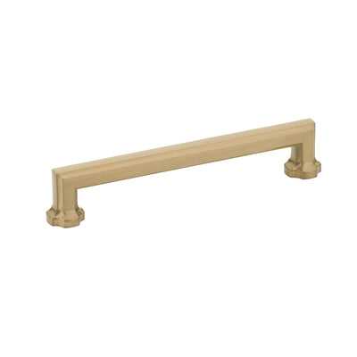 Schaub Empire 6" C-C Pull in Brushed Bronze