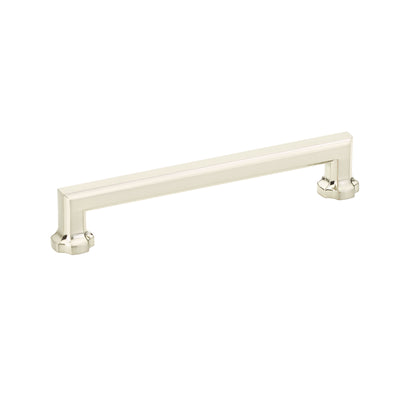 Schaub Empire 6" C-C Pull in Brushed Nickel
