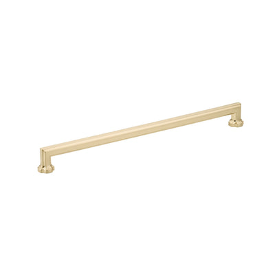 Schaub Empire 12" C-C Pull in Signature Satin Brass