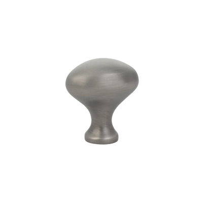 Emtek Egg 1" Knob in Pewter
