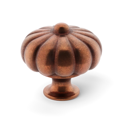 Armac Martin Aberdovey Cabinet Knob in 32mm / Aged Copper