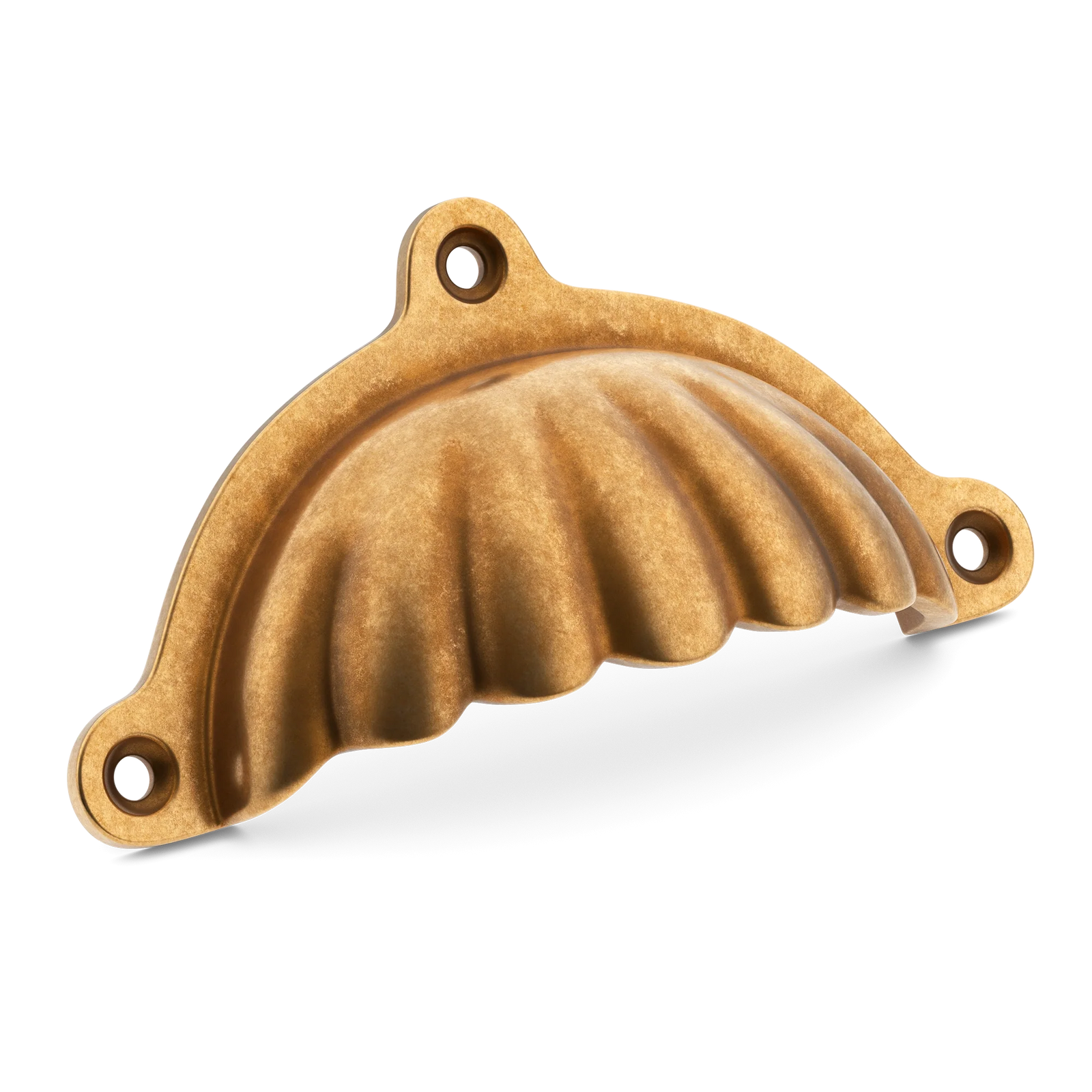 Armac Martin Aberdovey Drawer Pull in 102mm / Burnished Brass
