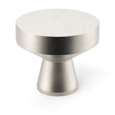 Armac Martin Arbar Cabinet Knob in 32mm / Barrelled Nickel Plate