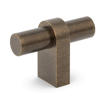 Armac Martin Arbar T-bar Handle in 51mm / Dark Aged Brass