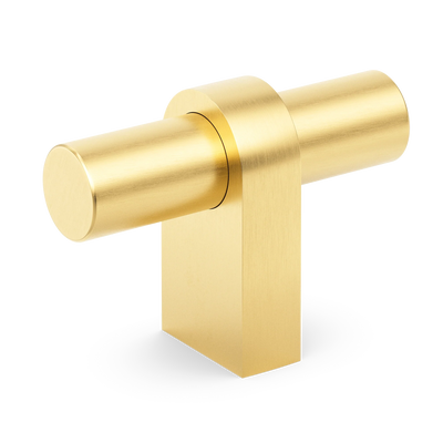 Armac Martin Arbar T-bar Handle in 51mm / Satin Brass Lacquered
