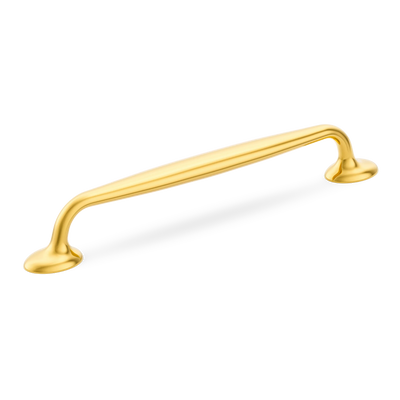 Armac Martin Bakes Cabinet Handle in 102mm / Polished Brass Lacquered