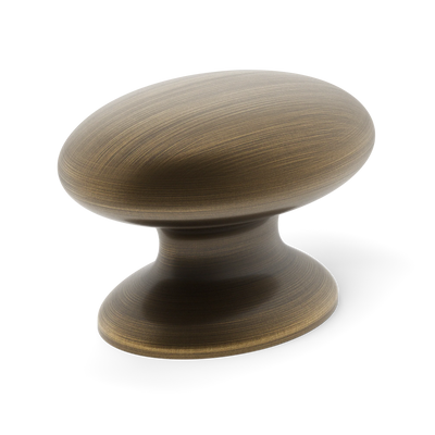 Armac Martin Bakes Cabinet Knob in 23mm / Satin Antique Satin Lacquered