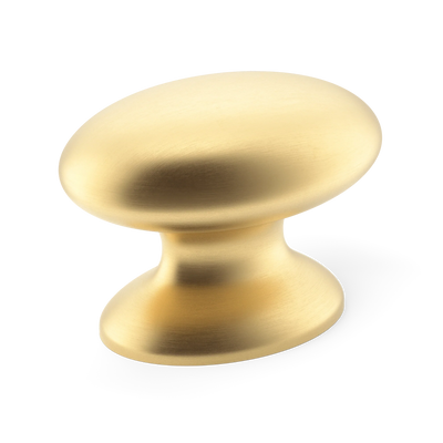 Armac Martin Bakes Cabinet Knob in 23mm / Satin Brass Unlacquered