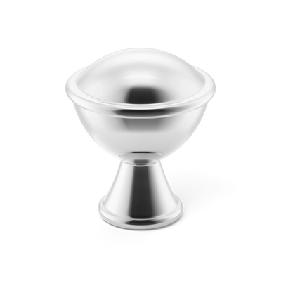 Armac Martin Belgrave Cabinet Knob in 25mm / Polished Chrome Plate