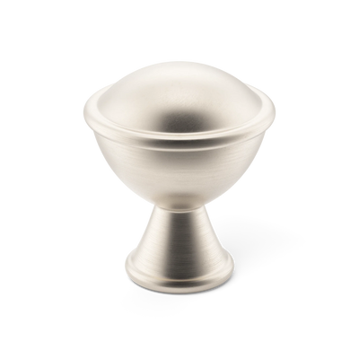 Armac Martin Belgrave Cabinet Knob in 25mm / Satin Nickel Plate