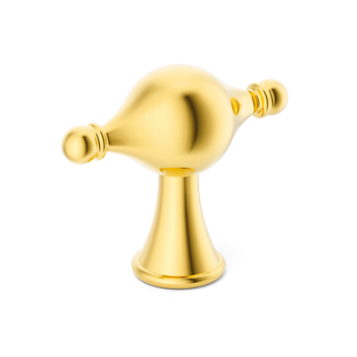 Armac Martin Belgrave T-bar Handle in 61mm / Polished Brass Lacquered