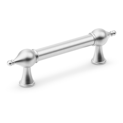 Armac Martin Belgrave Cabinet Handle in 96mm / Satin Chrome Plate