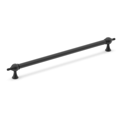 Armac Martin Belgrave Appliance Pull in 448mm / Matt Black Lacquered