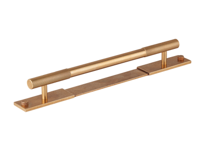 Armac Martin MIX Diamond Knurled Pull Handle & Backplate