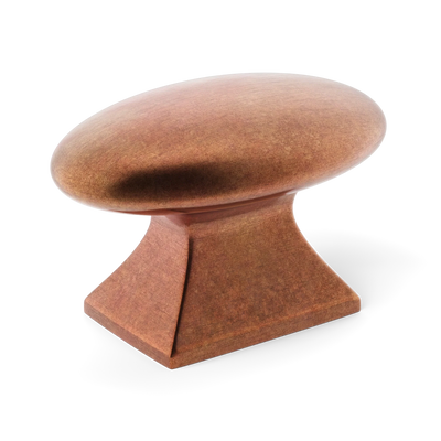 Armac Martin Bournville Cabinet Knob in 35mm / Aged Copper
