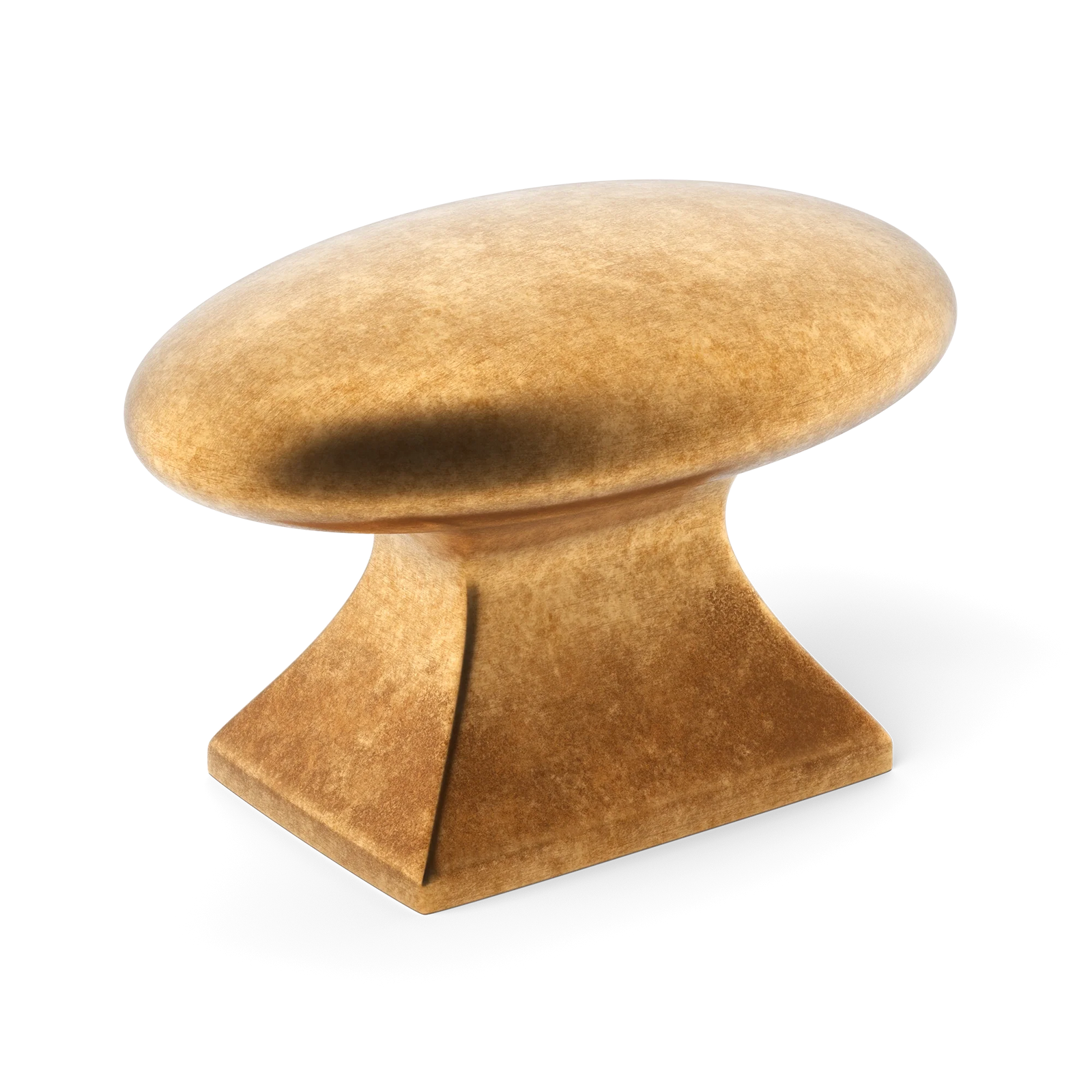 Armac Martin Bournville Cabinet Knob in 35mm / Burnished Brass