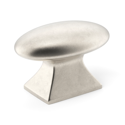 Armac Martin Bournville Cabinet Knob in 35mm / Barrelled Nickel Plate