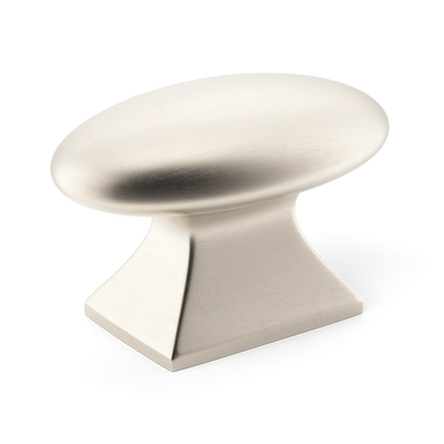 Armac Martin Bournville Cabinet Knob in 35mm / Satin Nickel Plate