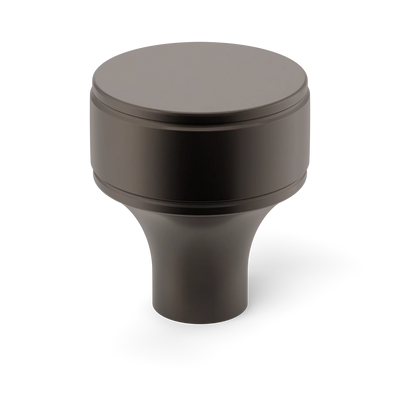 Armac Martin Barwick Plain Cabinet Knob in 25mm / Dark Bronze
