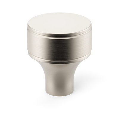 Armac Martin Barwick Plain Cabinet Knob in 25mm / Satin Nickel Plate