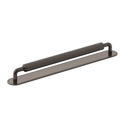 Armac Martin Barwick Ridged Appliance Pull with Backplate