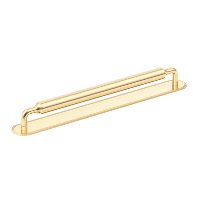 Armac Martin Barwick Plain Appliance Pull with Backplate