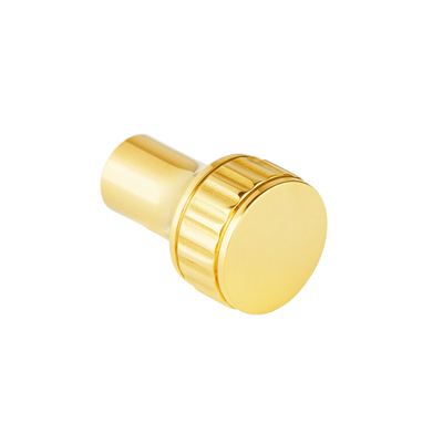 Armac Martin Barwick Ridged Robe Hook in 22mm / Polished Brass Lacquered