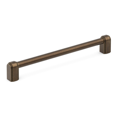 Armac Martin Carlton Cabinet Handle in 96mm / Dark Aged Brass