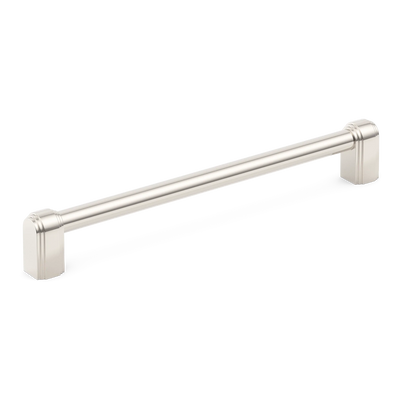 Armac Martin Carlton Cabinet Handle in 96mm / Polished Nickel Plate