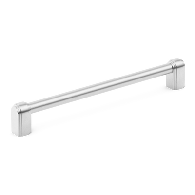 Armac Martin Carlton Cabinet Handle in 96mm / Satin Chrome Plate