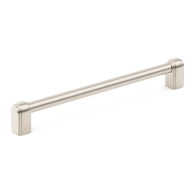 Armac Martin Carlton Cabinet Handle in 96mm / Satin Nickel Plate