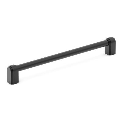 Armac Martin Carlton Appliance Pull in 368mm / Matt Black Lacquered