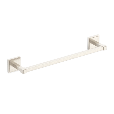Armac Martin Claremont Bath Towel Rail in 450mm / Barrelled Nickel Plate