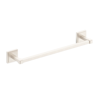 Armac Martin Claremont Bath Towel Rail in 450mm / Satin Nickel Plate