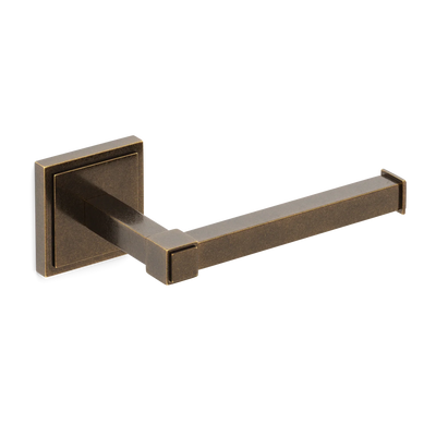 Armac Martin Claremont Toilet Roll Holder in 181mm / Dark Aged Brass