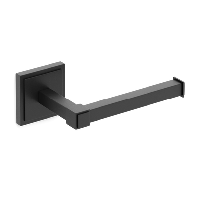 Armac Martin Claremont Toilet Roll Holder in 181mm / Matt Black Lacquered
