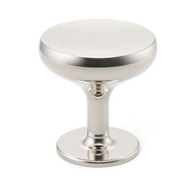 Armac Martin Colmore Cabinet Knob in 27mm / Polished Nickel Plate