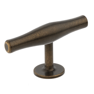 Armac Martin Colmore T-bar Handle in 65mm / Dark Aged Brass