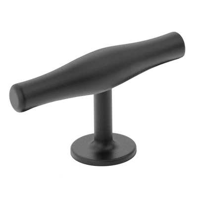 Armac Martin Colmore T-bar Handle in 65mm / Matt Black Lacquered