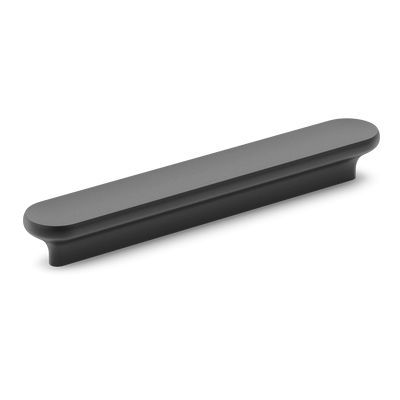 Armac Martin Colmore Cabinet Capsule Handle in 64mm / Matt Black Lacquered