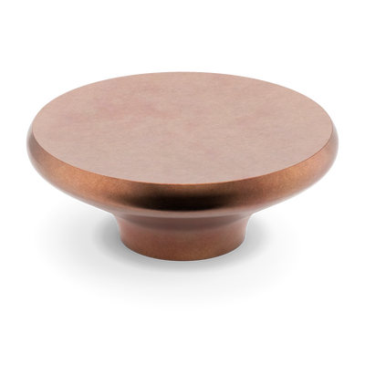 Armac Martin Colmore Circular Pull Handle in 100mm / Aged Copper